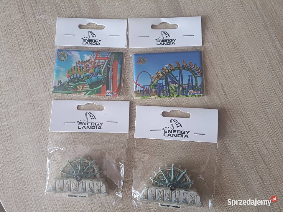 Zestaw magnesów z Energylandii pomorskie