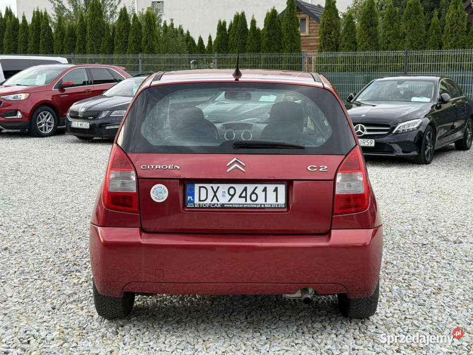 Citroen C2 11 60 2009r klima 60KM C2