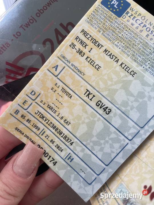 Toyota YARIS 10 1999 60 benzyna sprzedam