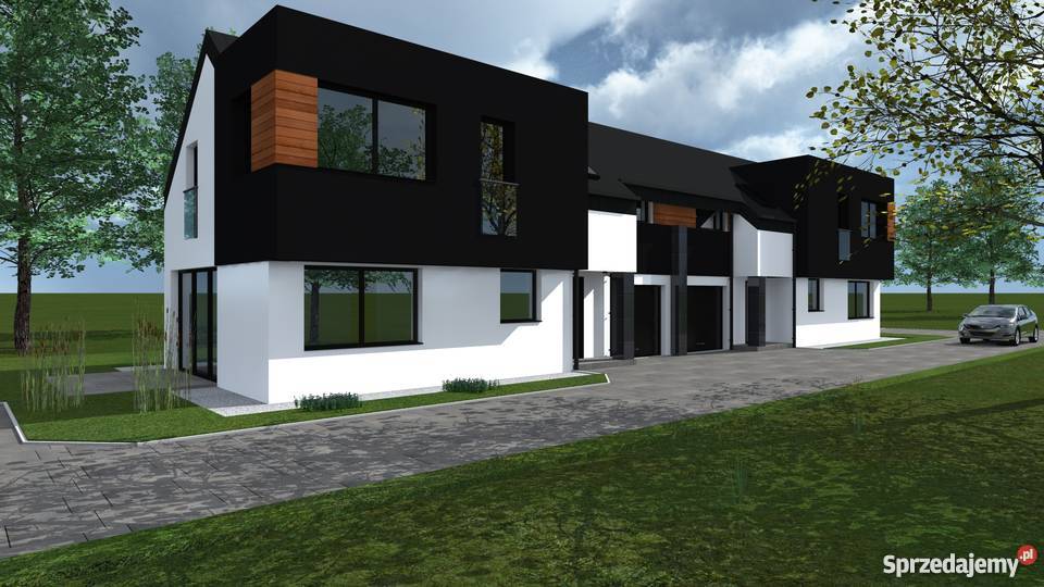 Nowoczesy dom w nowej inwestycji w Sosnowcu Sosnowiec