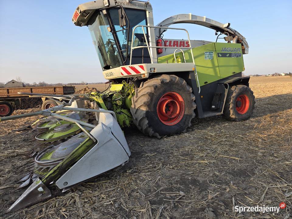 Claas jaguar 870 w całości na części uszkodzony