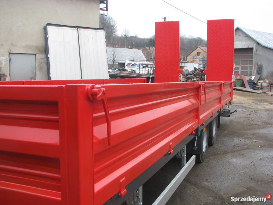 Przyczepa tandem laweta transport 2015 pełny VAT Tyczyn