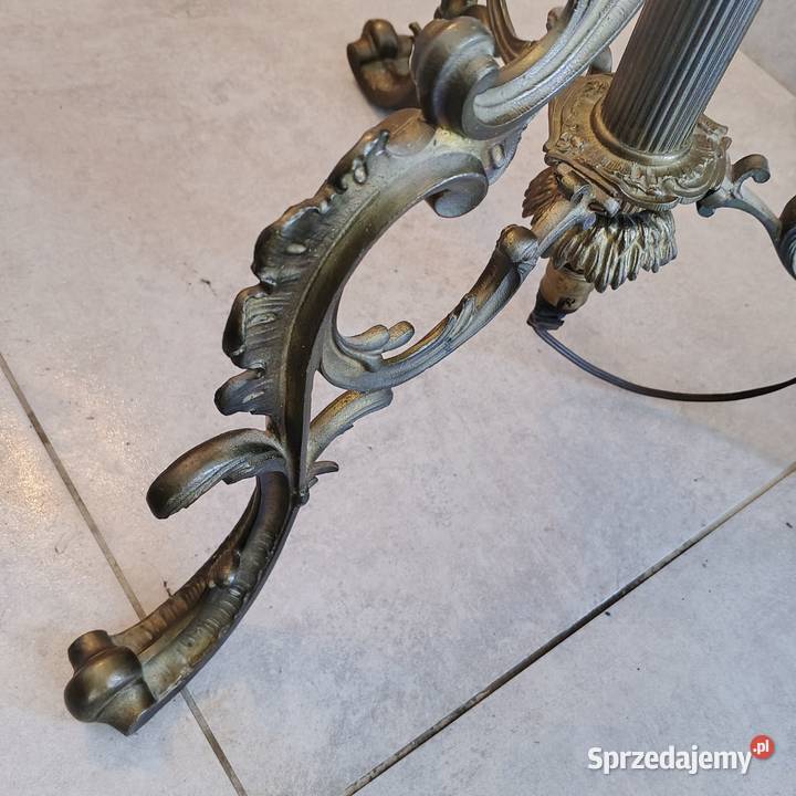 lampa podłogowa z francji Fałków