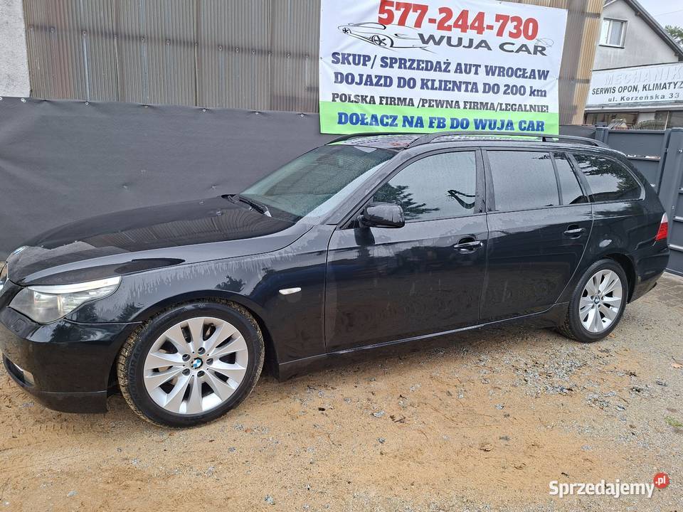 BMW E61 LIFT 30td AUTOMAT 2007r Bezwypadek 1wł w Rok produkcji 2007 Wrocław