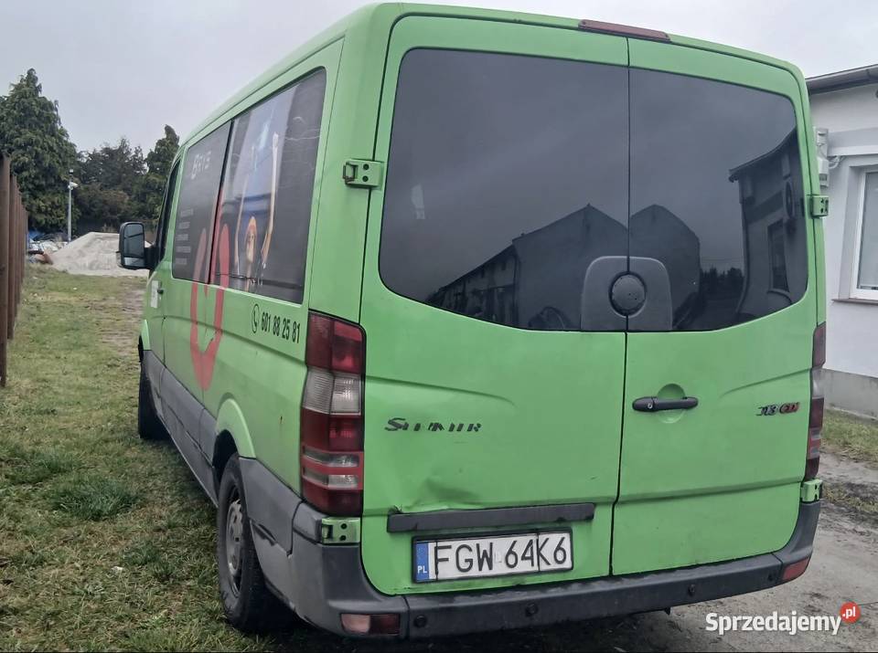 Mercedes Sprinter 313 CDI brygadowka 463km lubuskie Gorzów Wielkopolski sprzedam