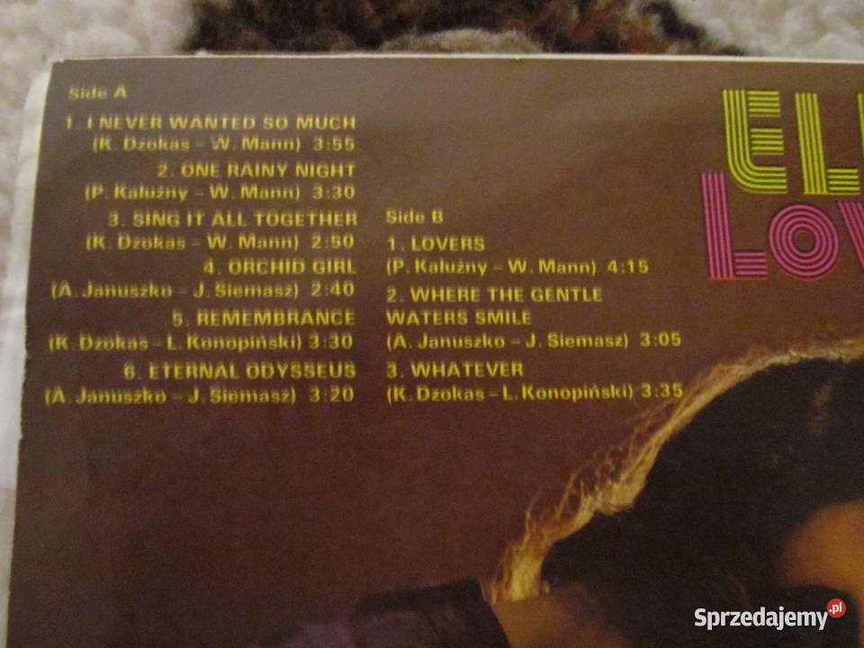 Eleni zestaw 2 płyt winylowych lubelskie Lublin sprzedam