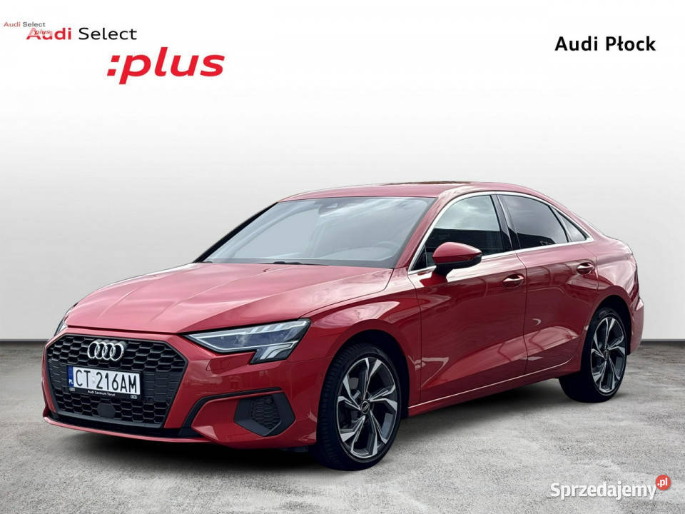 Audi A3 Limousine Audi A3 35 TFSI stronic 150 8Y czerwony Toruń