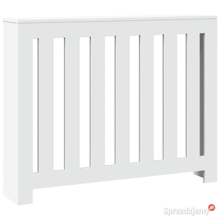 Osłona na grzejnik biała 104x20x82 materiał mazowieckie Warszawa