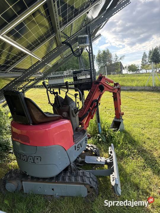 Minikoparka yanmar sv08 Rok produkcji 2005