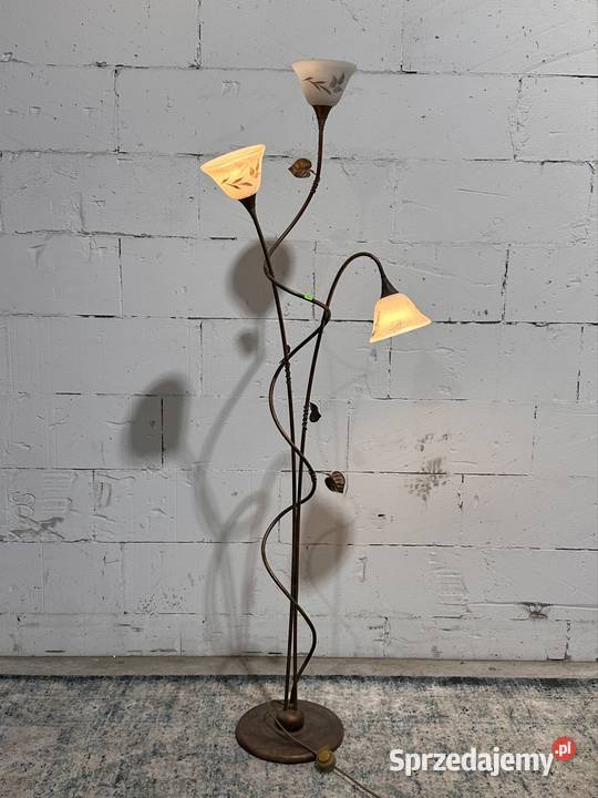 Stylizowana Lampa Podłogowa Florencka Retro Wrocław sprzedam