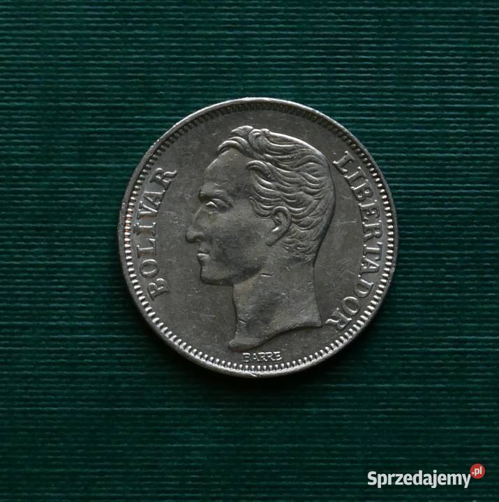 WENEZUELA 2 boliwary 1967r