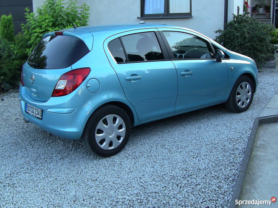 Opel Corsa D 14 BŁĘKITNY KOLOR 2011rTempomat sprzedam