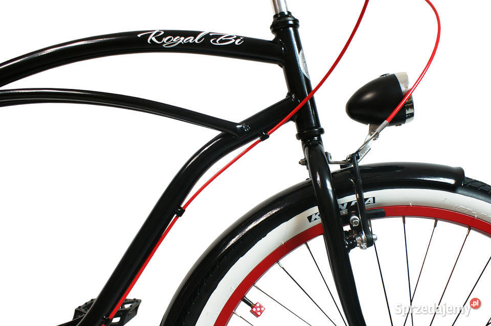 Rower miejski beach Cruiser męski 26 28 DRACULA Toruń