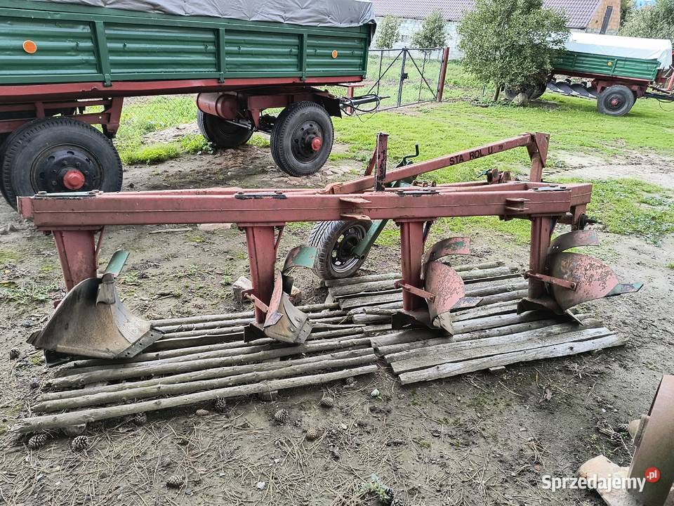 Pług STANROL U170 4 SKIBY Pługi
