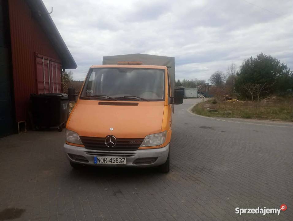 Mercedes Sprinter 311 2001r 22 CDI DOKA Skrzynia Warszawa