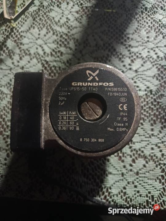 Grundfos napęd z pompą UPS1550 TTAO TTA0 Inowrocław