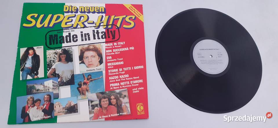Super hits made in italy die neuenskładanka Tuszkowo