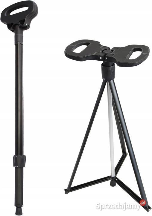 Laska inwalidzka nieskładana uchwyt zamknięty Myszyniec