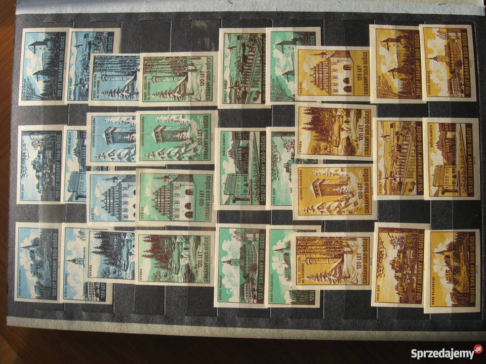 Kolekcja etykiet zapałczanych Pozostałe Warszawa