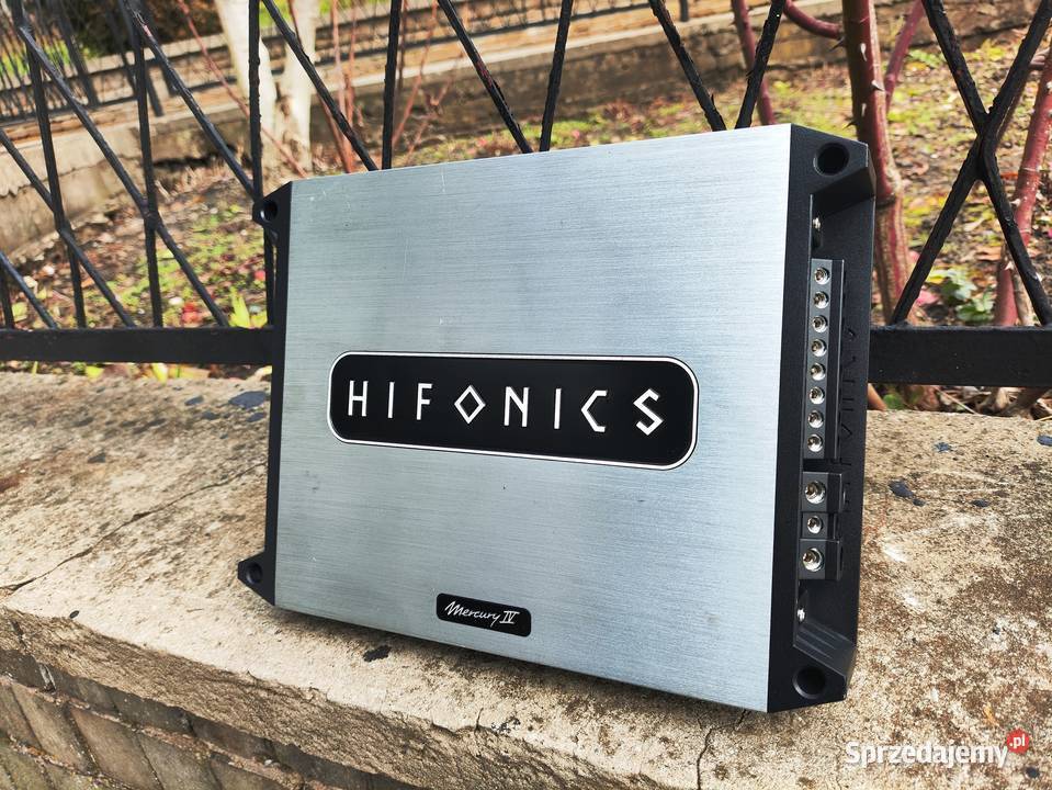 Wzmacniacz samochodowy 4 kanałowy Hifonics Wzmacniacze Niegowonice