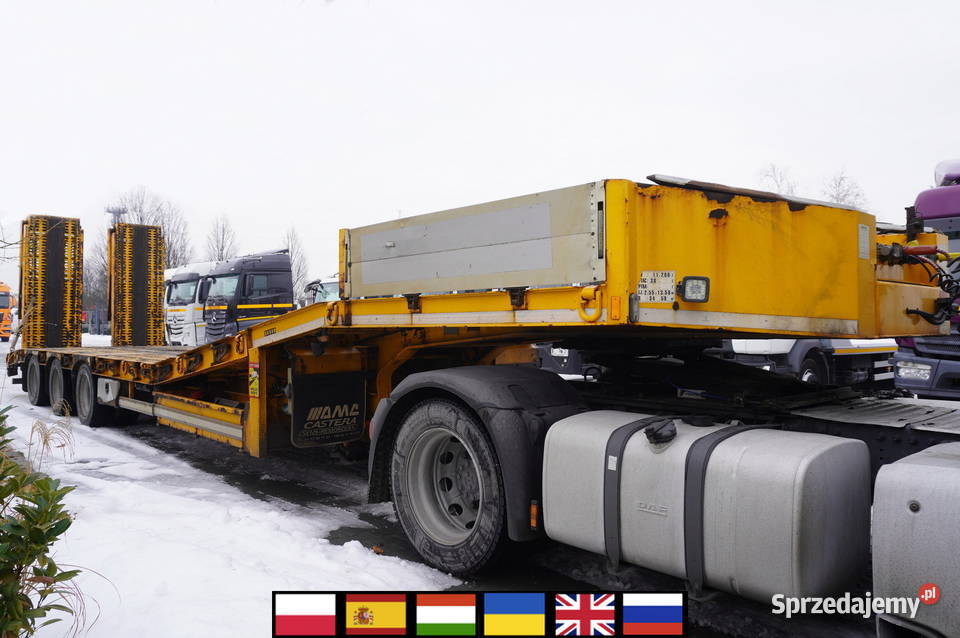 Naczepa AMC CASTERA SR 38T oś skrętna245101 Kraków