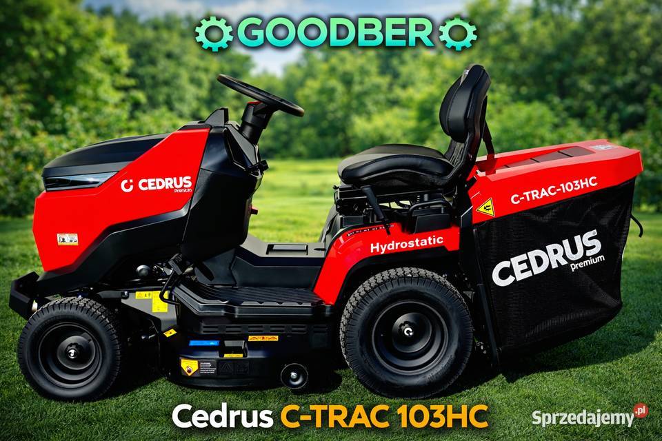 Kosiatrka traktorek Cedruc CTrac Premium 103HC Traktorki świętokrzyskie
