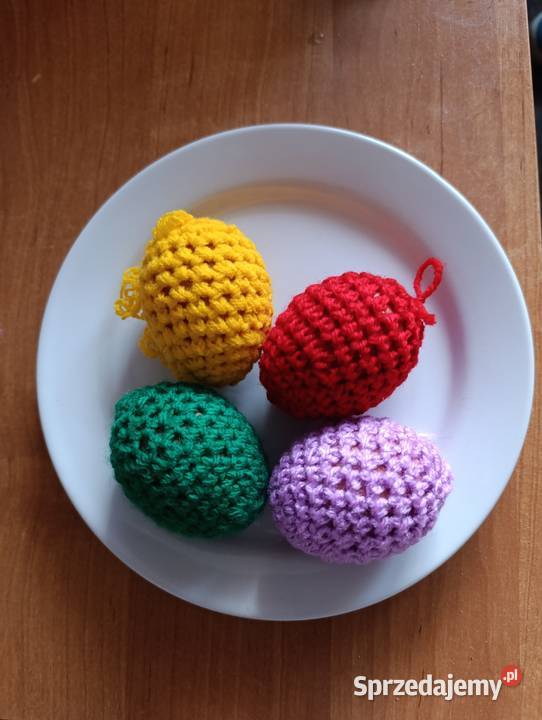 Jajka Wielkanocne dekoracja Świąteczna 6 ręcznie Kraków