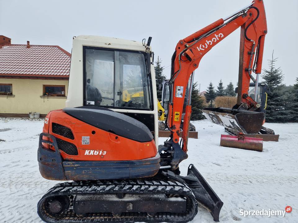 Minikoparka Kubota KX 613 2011r 26 tony Ryżki