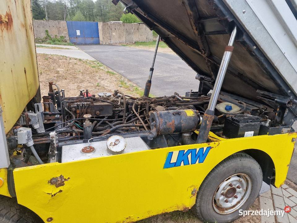 Pojazd komunalny PIETSCH z pługiem do śniegu Motoryzacja Ruda