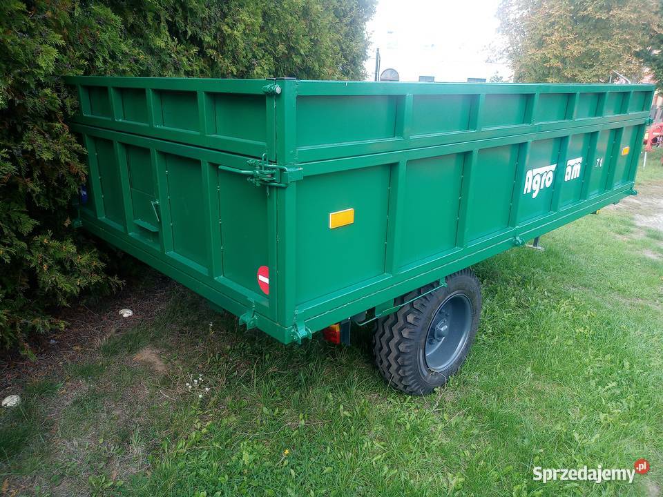 Przyczepa wywrotka na 3 strony Przyczepy rolnicze mazowieckie Żelechów sprzedam