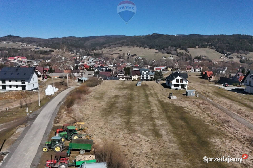 Działka budowlana ok11 arów Waksmund budowlana