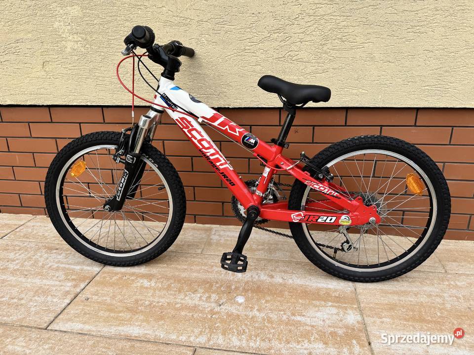 Rower 20 dziecka SCOTT przerzutki góral kross