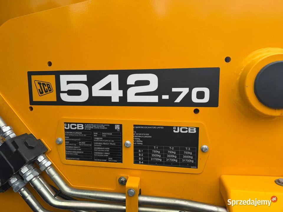 Ładowarka Teleskopowa JCB 54270 AgriSuper JCB Nowa Ruda