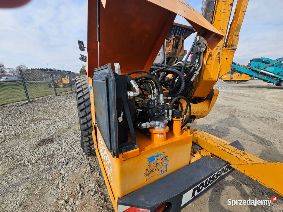Ciągnik Renault Ergos 456 z kosiarką bijakową manualna