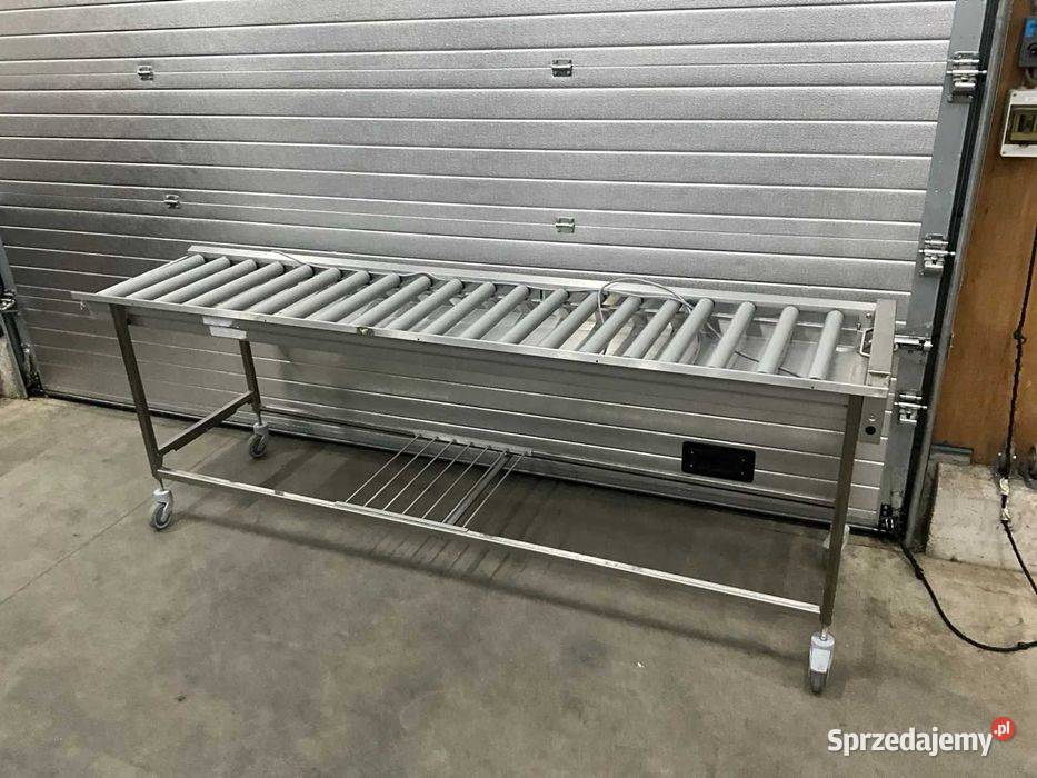 Stół rolkowy transportowy INOX 260 przenośnik Góra