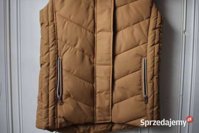 beżowa kamizelka hm xxs 32 bezrękawnik Stójka Toruń