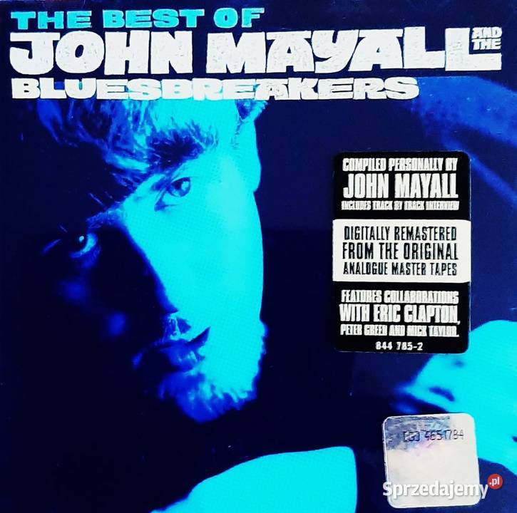 Album CD Legenda John MayallEric Clapton Blues Szczecin