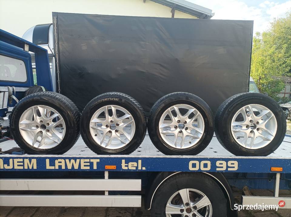 Felgi aluminiowe 5x100 z oponami