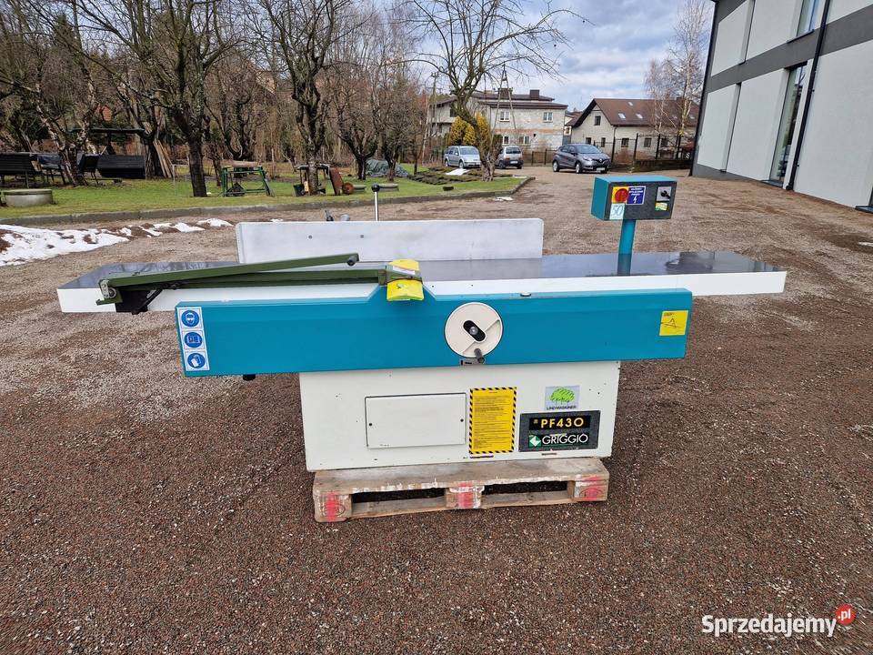 Wyrówniarka GRIGGIO 430mm heblarka strugarka Kalwaria Zebrzydowska