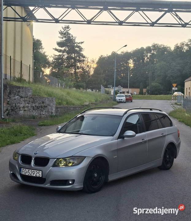 E91 m46 BMW diesel 163 autoalarm Nysa