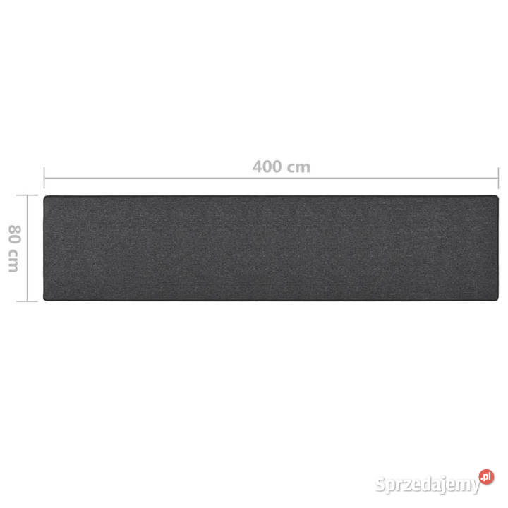 Dywanik antracytowy 80x400 WM326967 sprzedam