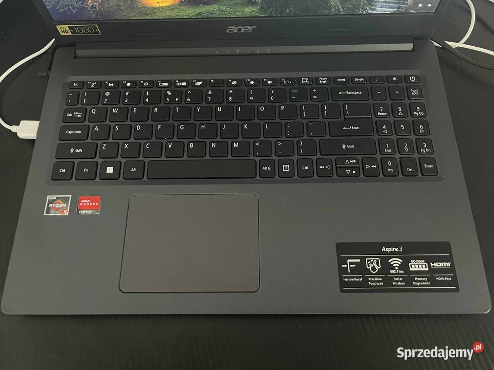 Laptop Acer Aspire 3 Ryzen 5 3500U 8 GB 512 GB AMD Phenom Częstochowa sprzedam