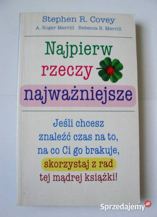 Najpierw rzeczy najważniejsze Roger i Rebecca R Łódź sprzedam