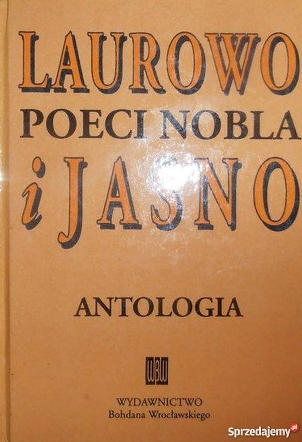 LAUROWO I JASNO POECI NOBLA ANTOLOGIA podkarpackie sprzedam