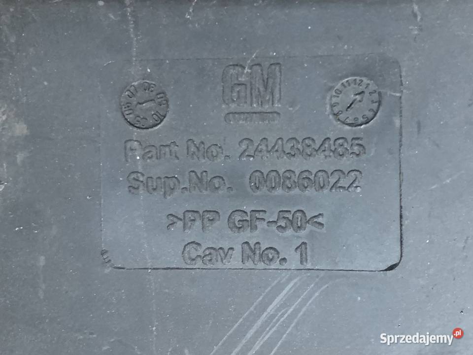 24438485 obudowa osłona akumulatora Opel Vectra Elementy wygłuszające Szczecin