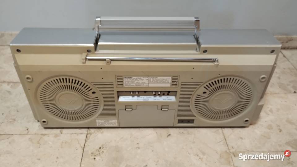 Radiomagnetofon Sharp GF575 wielkopolskie sprzedam
