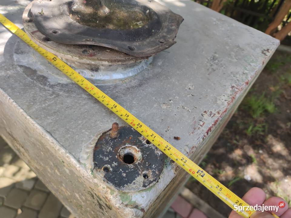 Zbiornik aluminiowy na paliwo deszczówkę Straszyn