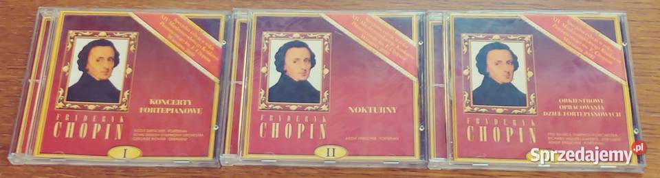 Chopin 3 płyty CD CD mazowieckie Milanówek sprzedam
