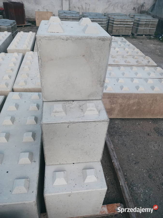 Bloki betonowe mur oporowy Jutrosin sprzedam