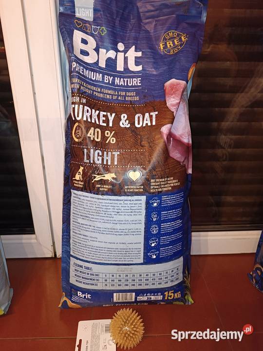 15 karma sucha BRIT Light z indykiem Zabawka Szczyrk